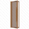 Etna Thermal Aspen Wood Framed Door, Bronze Glass, 690x2100 mm (27 1/8" x 82 3/4")
